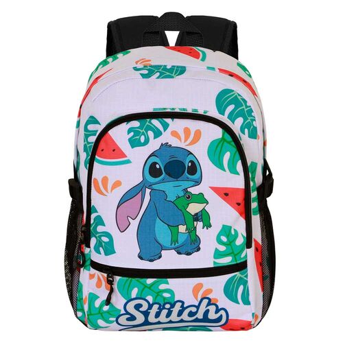 Mochila Frog Stitch Disney 44cm adaptable