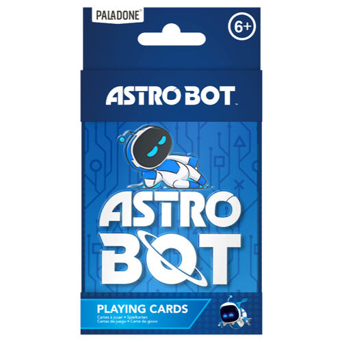 Baraja cartas lata Astro Bot