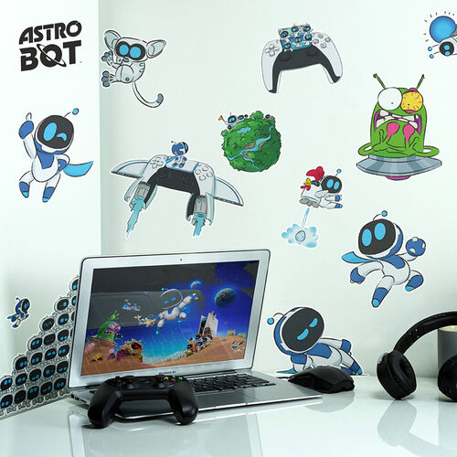 Vinilo pared Astro Bot