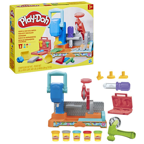 Banco de herramientas Play-Doh