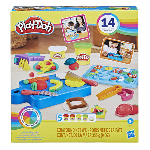 Primeras creaciones del pequeño chef Play-Doh