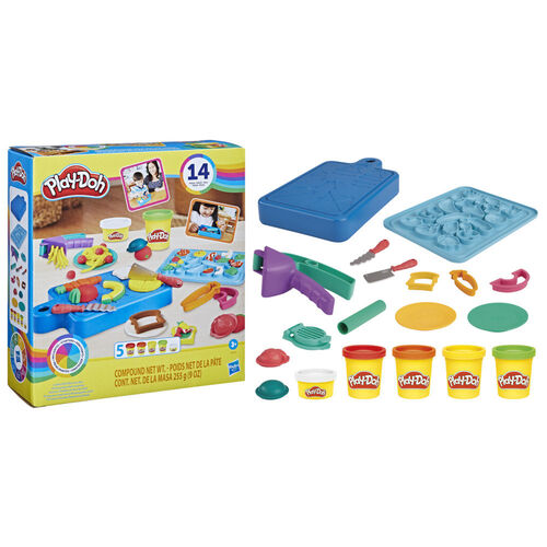 Primeras creaciones del pequeño chef Play-Doh