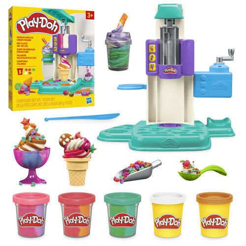 Heladeria multicolor Play-Doh