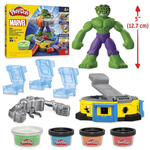 Aplasta y moldea Hulk Marvel Play-Doh