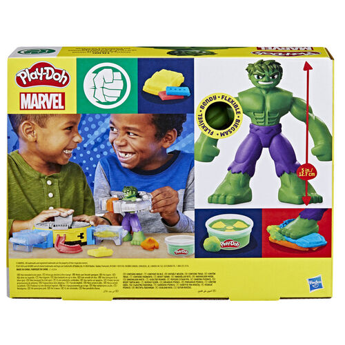 Aplasta y moldea Hulk Marvel Play-Doh