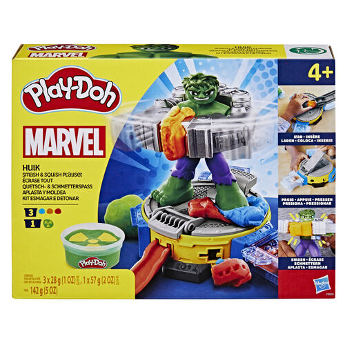 Aplasta y moldea Hulk Marvel Play-Doh