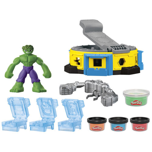 Aplasta y moldea Hulk Marvel Play-Doh