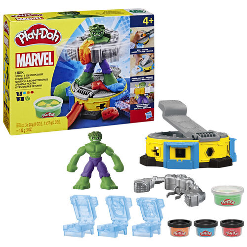 Aplasta y moldea Hulk Marvel Play-Doh