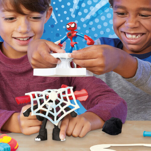 Lanza y atrapa Spiderman Marvel Play-Doh