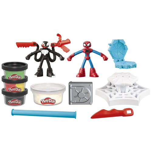 Lanza y atrapa Spiderman Marvel Play-Doh