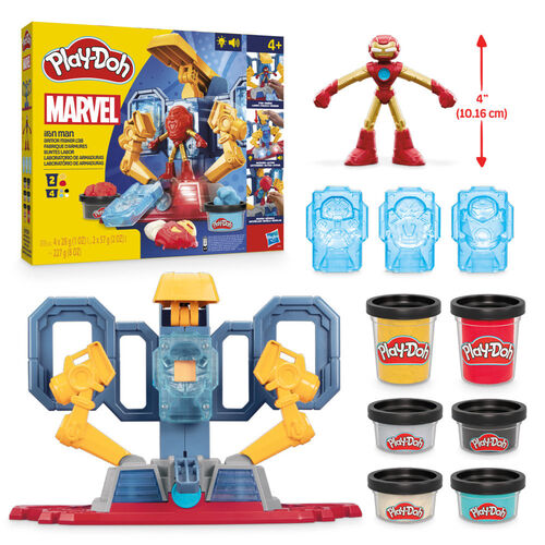 Laboratorio de armaduras Iron Man Marvel Play-Doh