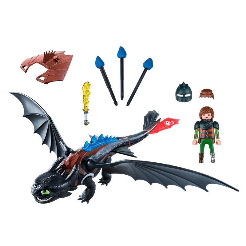 playmobil dragons toothless
