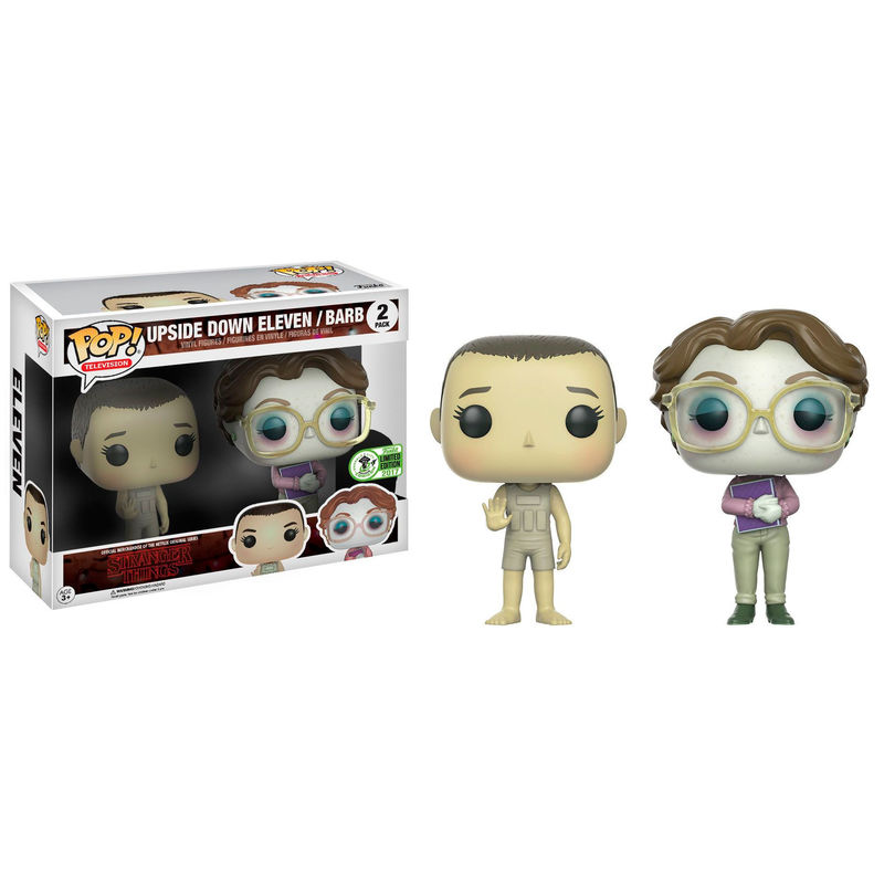 Pop Vinyl 2 Pack Figure Stranger Things Upside Down Eleven Barb